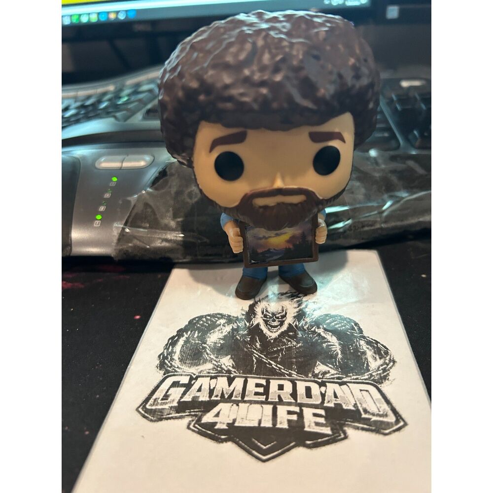 Funko POP! Television - Bob Ross Holding Painting Target #558 2017